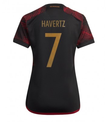 Tyskland Kai Havertz #7 Udebanetrøje Dame VM 2022 Kort ærmer
